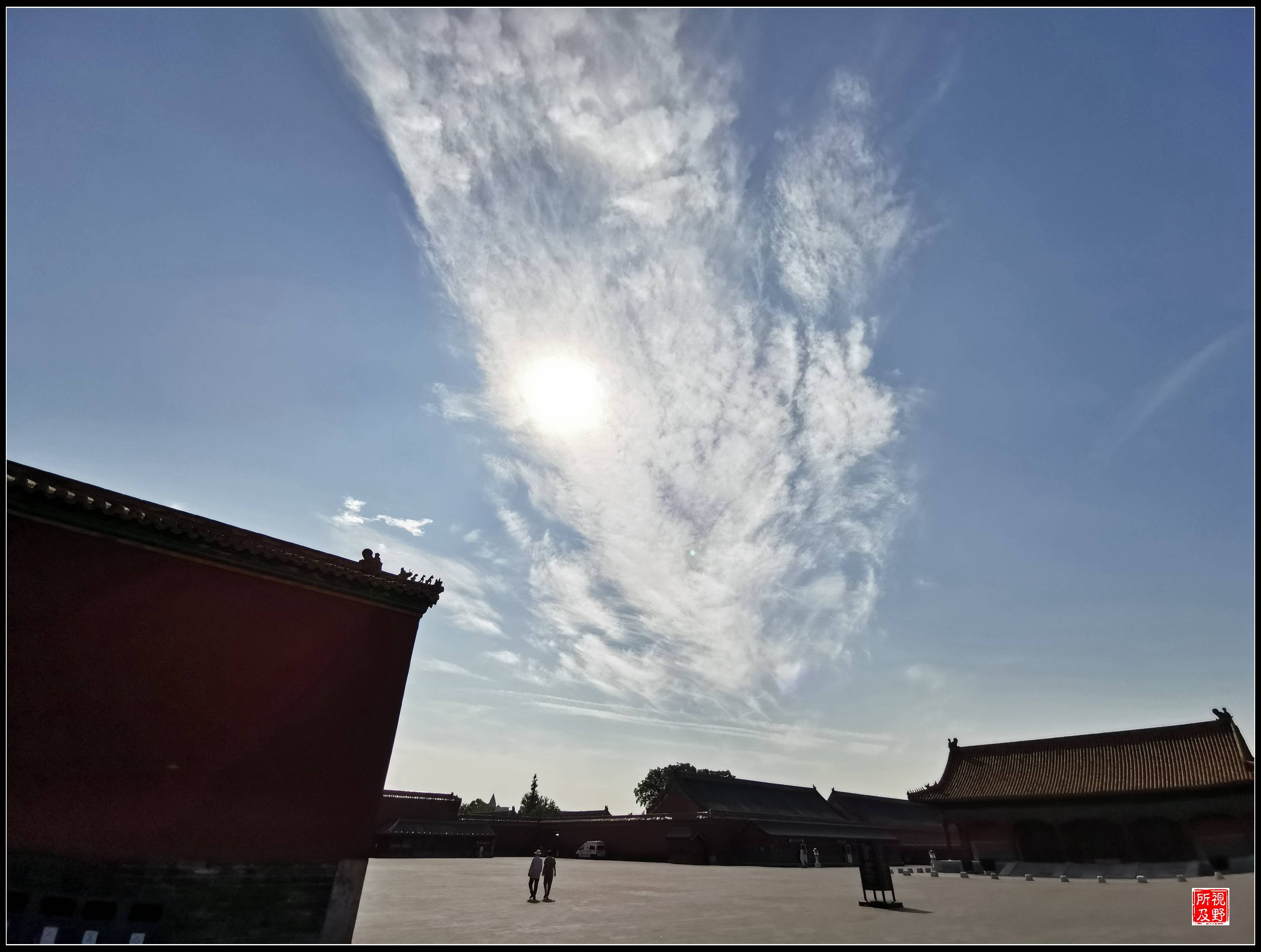 故宫|故宫高天流云 太任性了