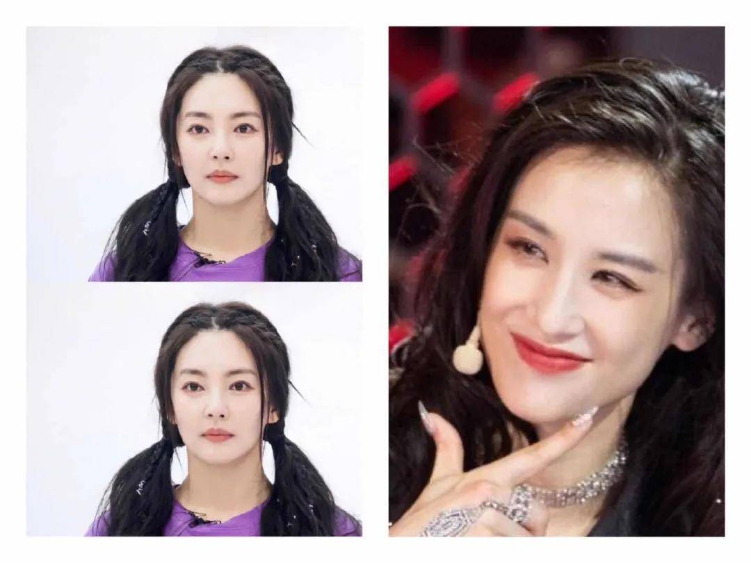 中庭|捏了张和鞠婧祎一模一样的脸，可淡妆为啥这么吓人….