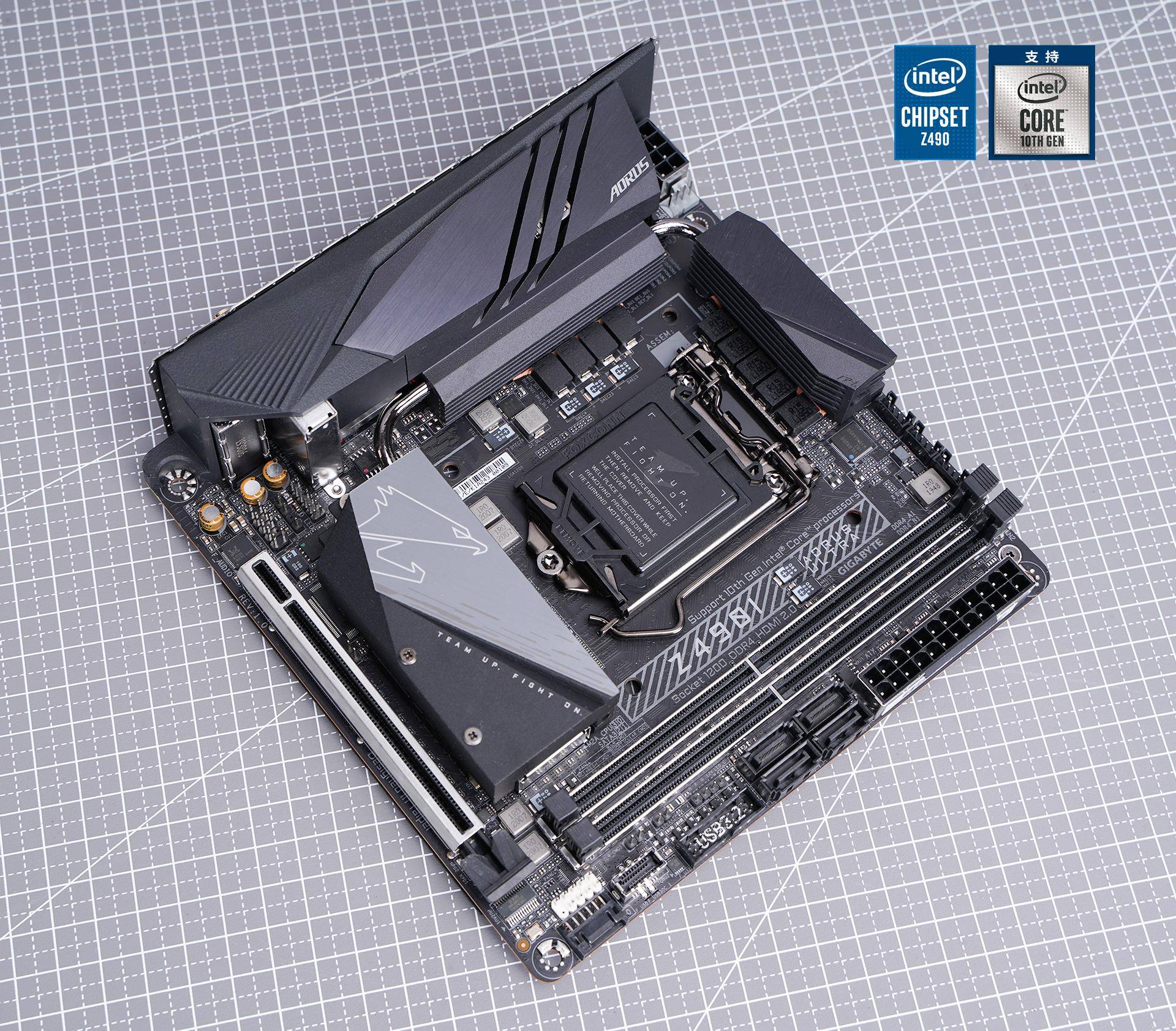 短小精悍 技嘉z490i aorus ultra开箱_手机搜狐网