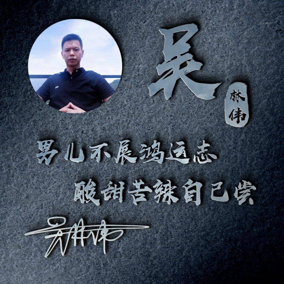 二十多张3d立体特效微信头像,姓名头像,非常漂亮的一款