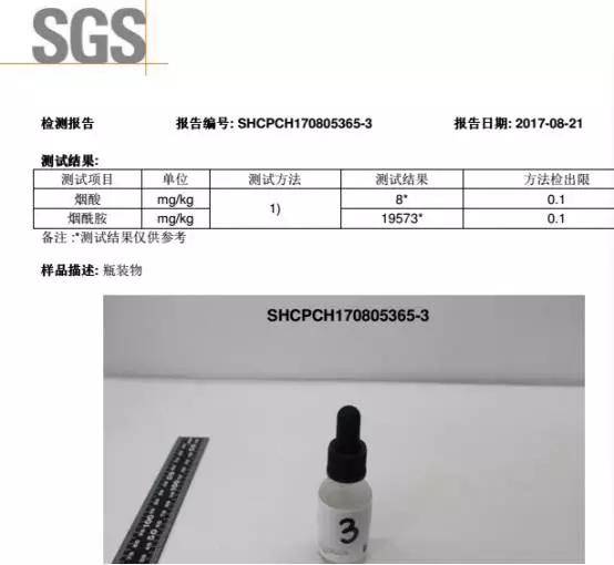 用户|爆款美白产品的烟酰胺含量到底有多少？权威检测报告出炉