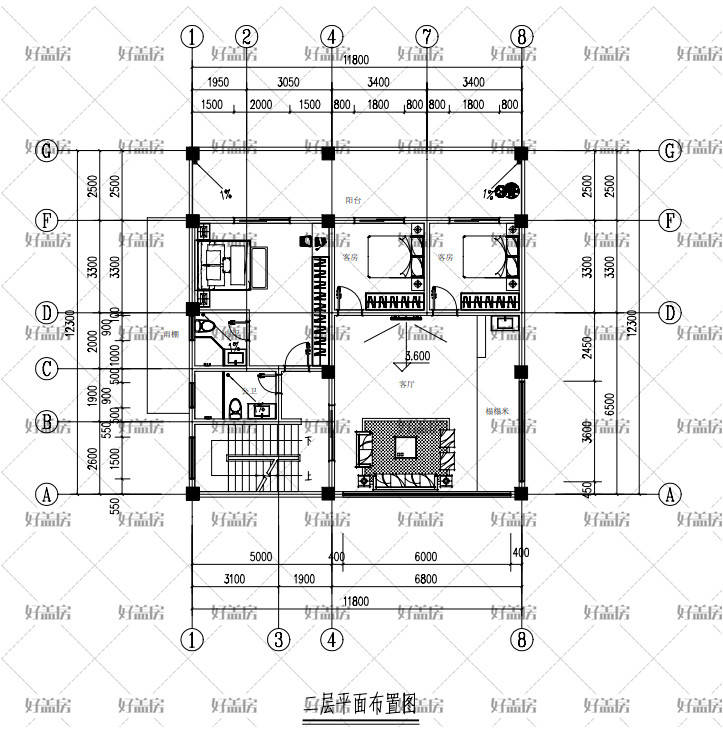 别墅设计图纸_建筑