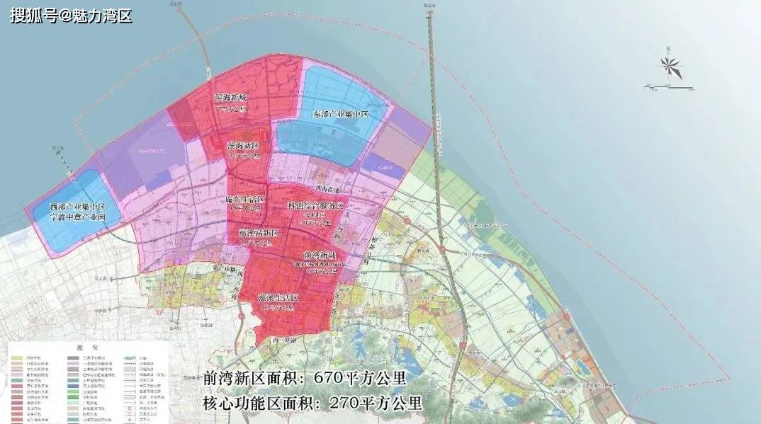 包括宁波杭州湾新区 ,余姚市的中意宁波生态园,慈溪市的高新区,环湾