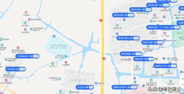 5号线姚江西路站和范江岸西路站还是8号线青林湾站和五江口都有1公里