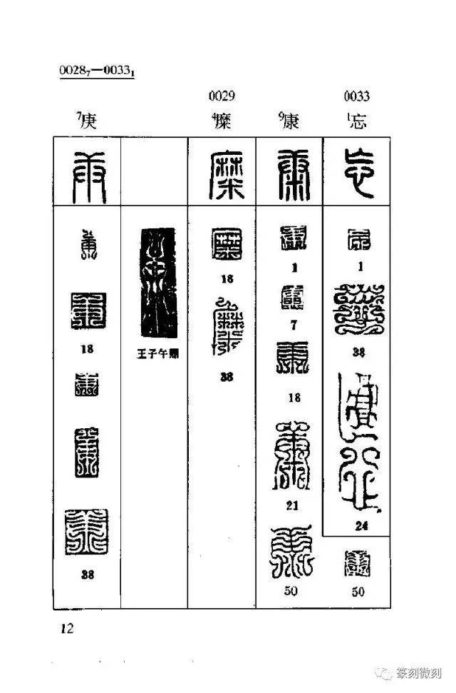 大全| 《鸟虫篆速查字典》 学习篆刻的最好收藏一份备用!