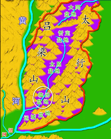 山西是华夏的北方省份,自北向南,五大盆地,包括:大同盆地,忻定盆地