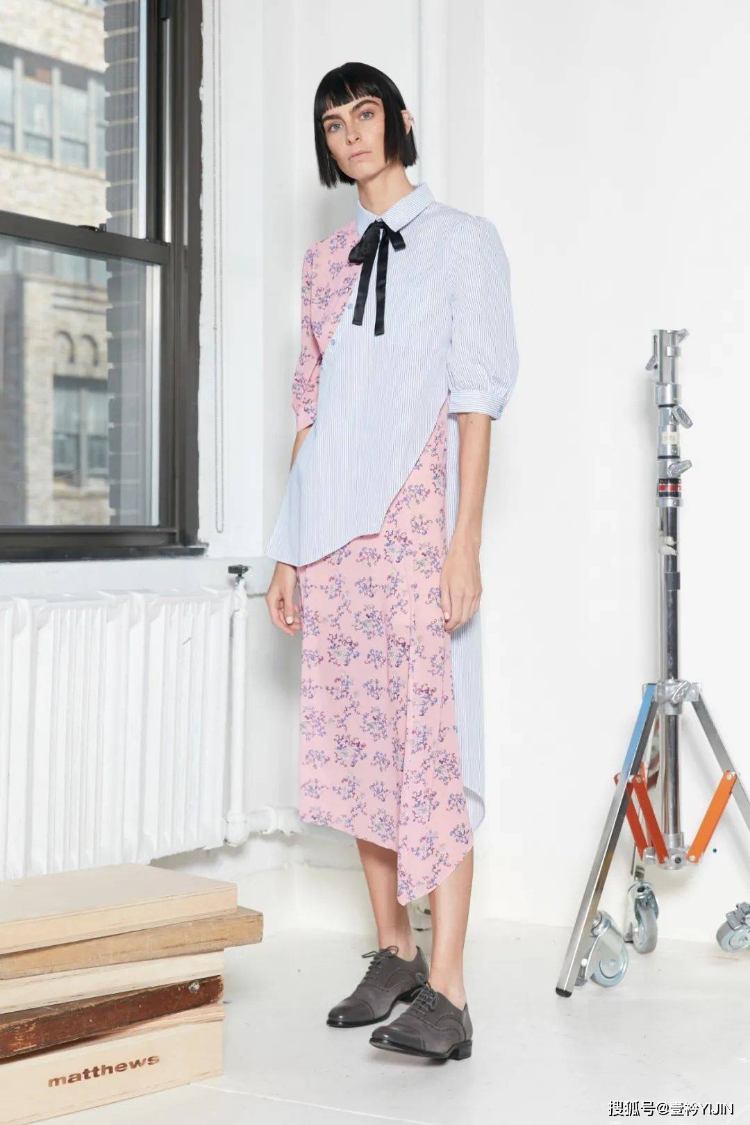 Xue|2021纽约时装周来啦！Xue Gao：是心动呀！睡衣+夹克就能快速完成今日穿搭