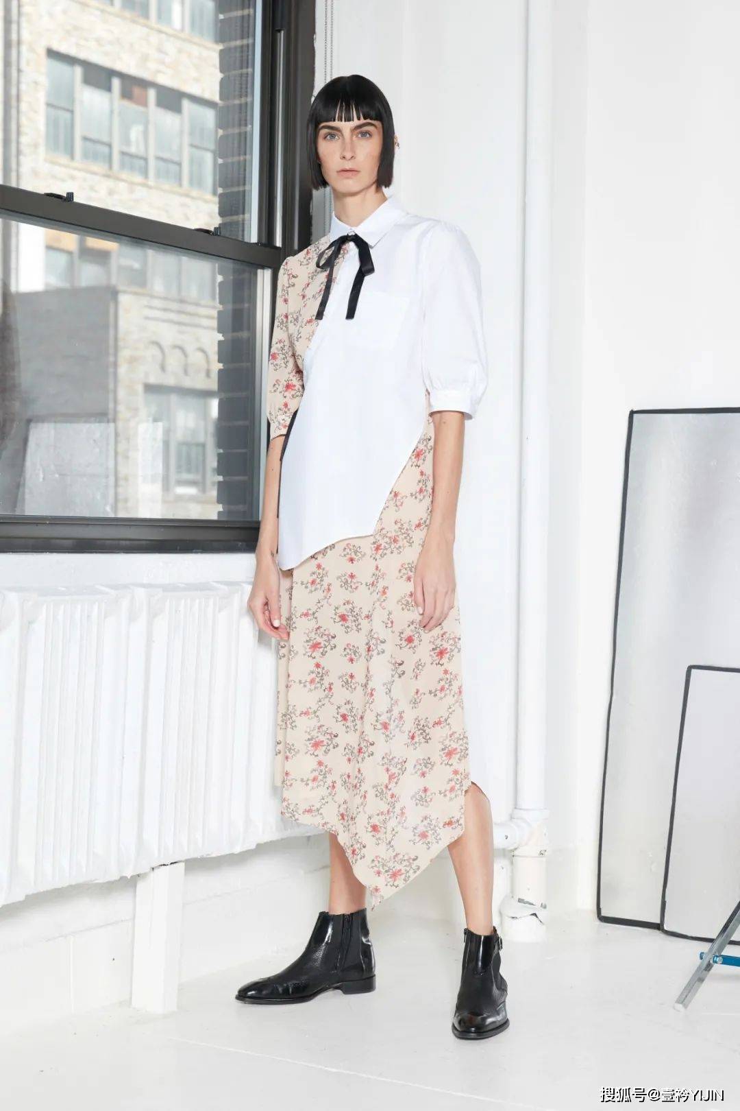 Xue|2021纽约时装周来啦！Xue Gao：是心动呀！睡衣+夹克就能快速完成今日穿搭