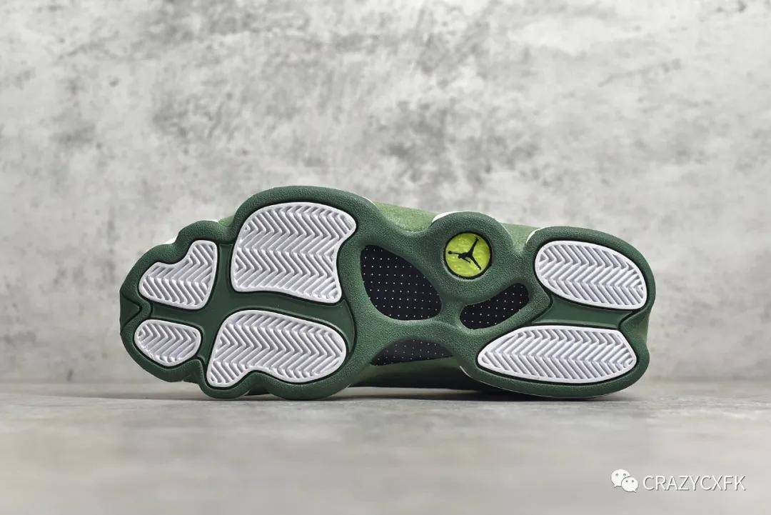 air jordan 13 retro ray allen pe 雷阿伦 aj13 白绿球鞋