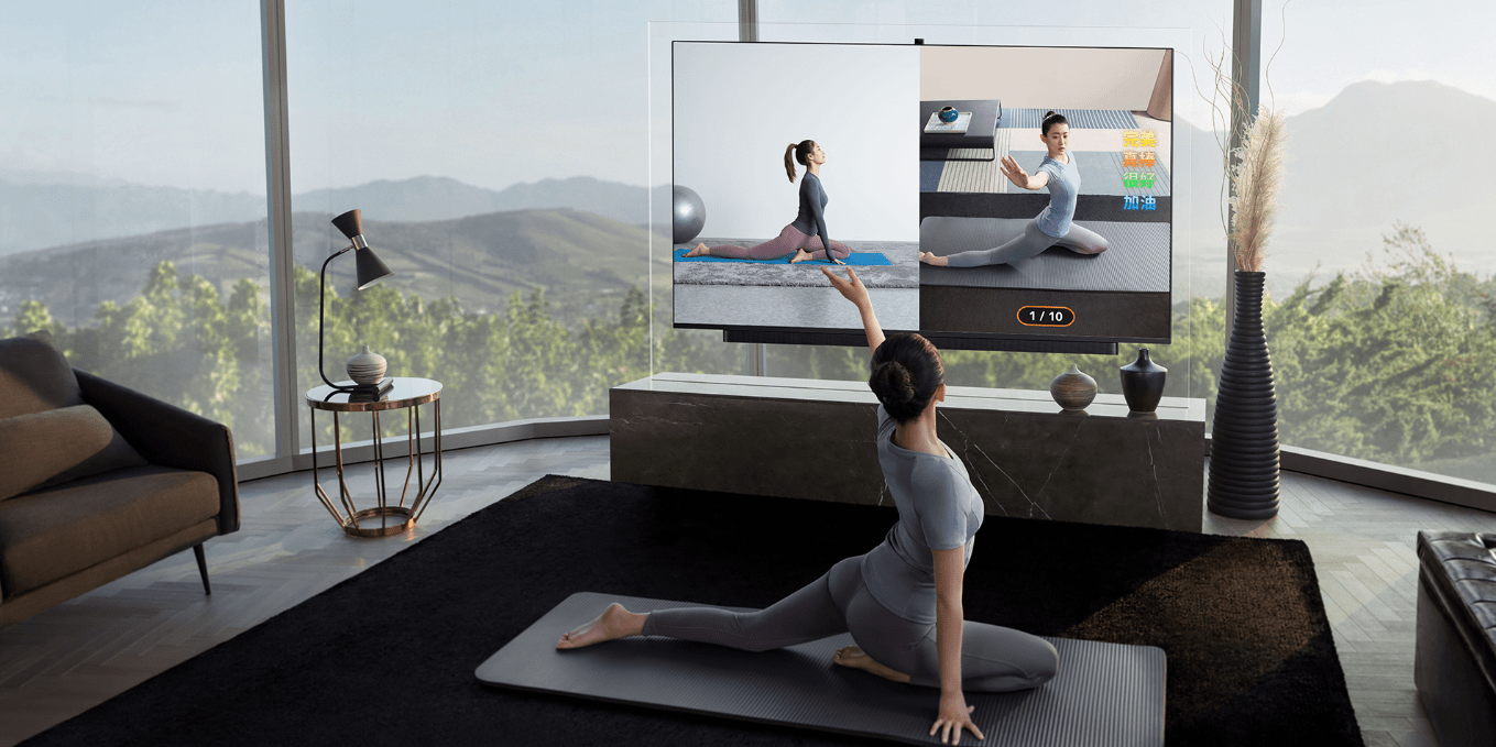 练也很|唤醒智慧助手小艺，和华为智慧屏一起燃烧你的卡路里