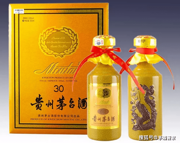 贵州茅台30年年份茅台酒酒丨质量与价值并存首