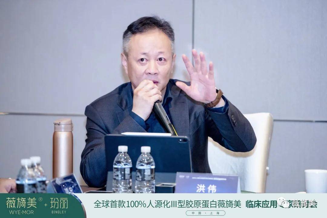 春语医疗美容集团首席医生 总院长洪伟 总院长"接触锦波已经半年多