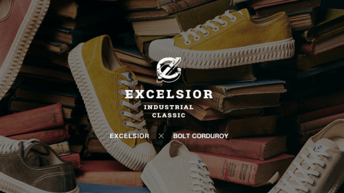 饼干|灯芯绒复古回潮 EXCELSIOR“饼干鞋”新品上线