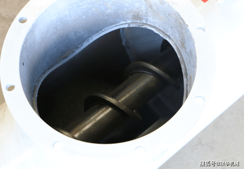 干粉砂浆罐内部螺旋搅拌机结构图片