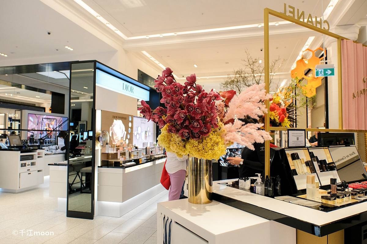 悉尼春天不可错过的风景：大卫琼斯百货商店的鲜花展！