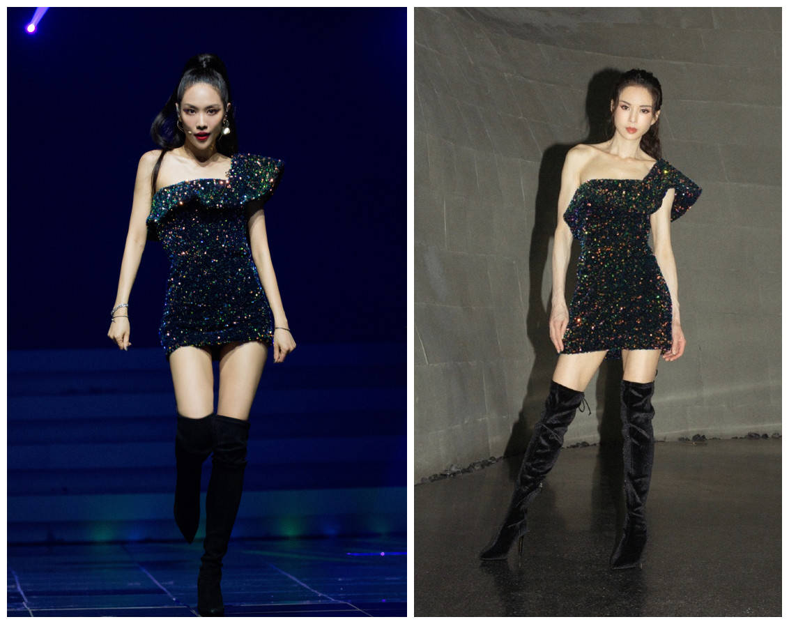 沈梦辰|隔空撞衫不输王霏霏,比沈梦辰更瘦更单薄!54岁李若彤太励志了