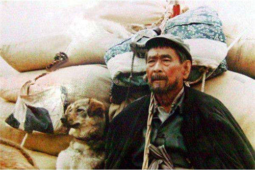 1993年，他带狗参演谢晋电影《老人与狗》，上映后，人狗皆被处死_程鹏