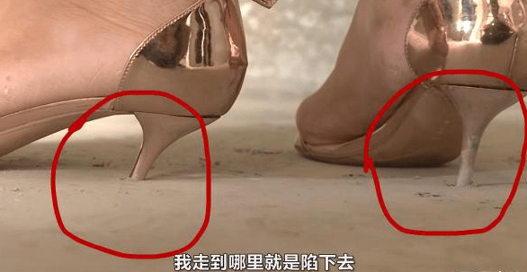 前段时间爆出的杭州某小区被爆出地面材料疑似不合格,女业主高跟鞋