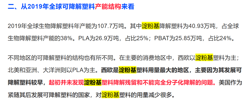 淀粉基塑料真的可降解吗,是否符合最新国标?_生物