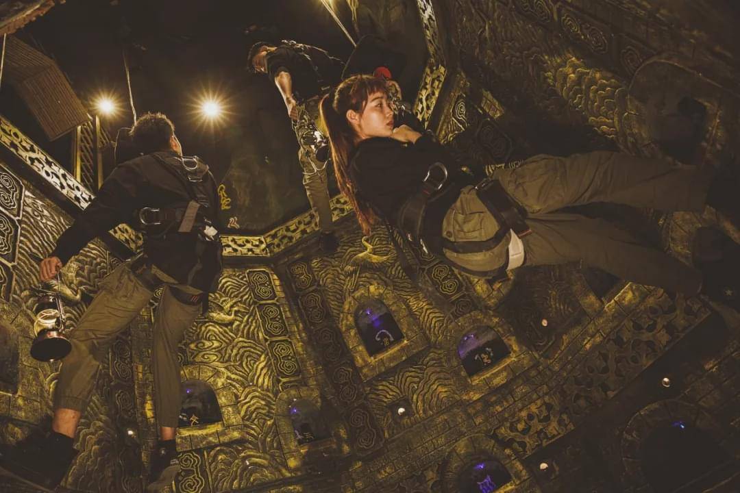 通关|杨幂刷通关的网红密室，限时玩！