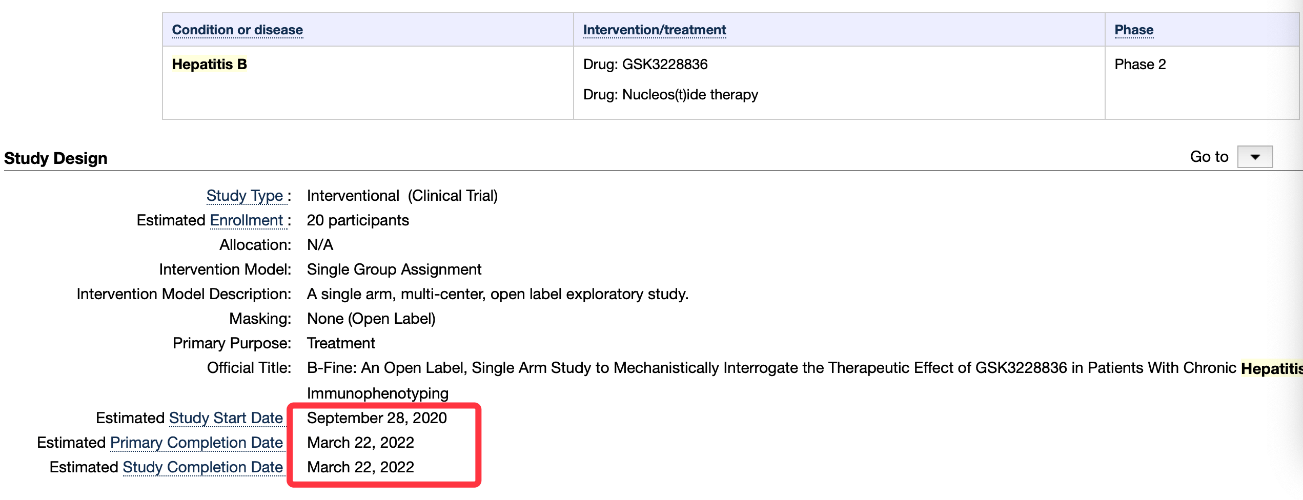 受试者|乙肝在研新药GSK836，IIa期细针抽吸，中国提交临床申请