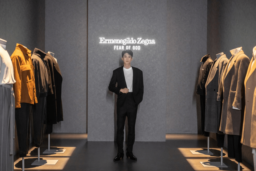 Sunnee|ZEGNA X FEAR OF GOD 限量联名全球盛大发售 Sunnee、王鹤棣出席快闪店发布会