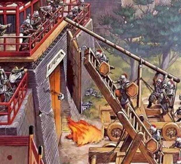 画城墙下面士兵撤退猜成语_西安城墙图片(2)