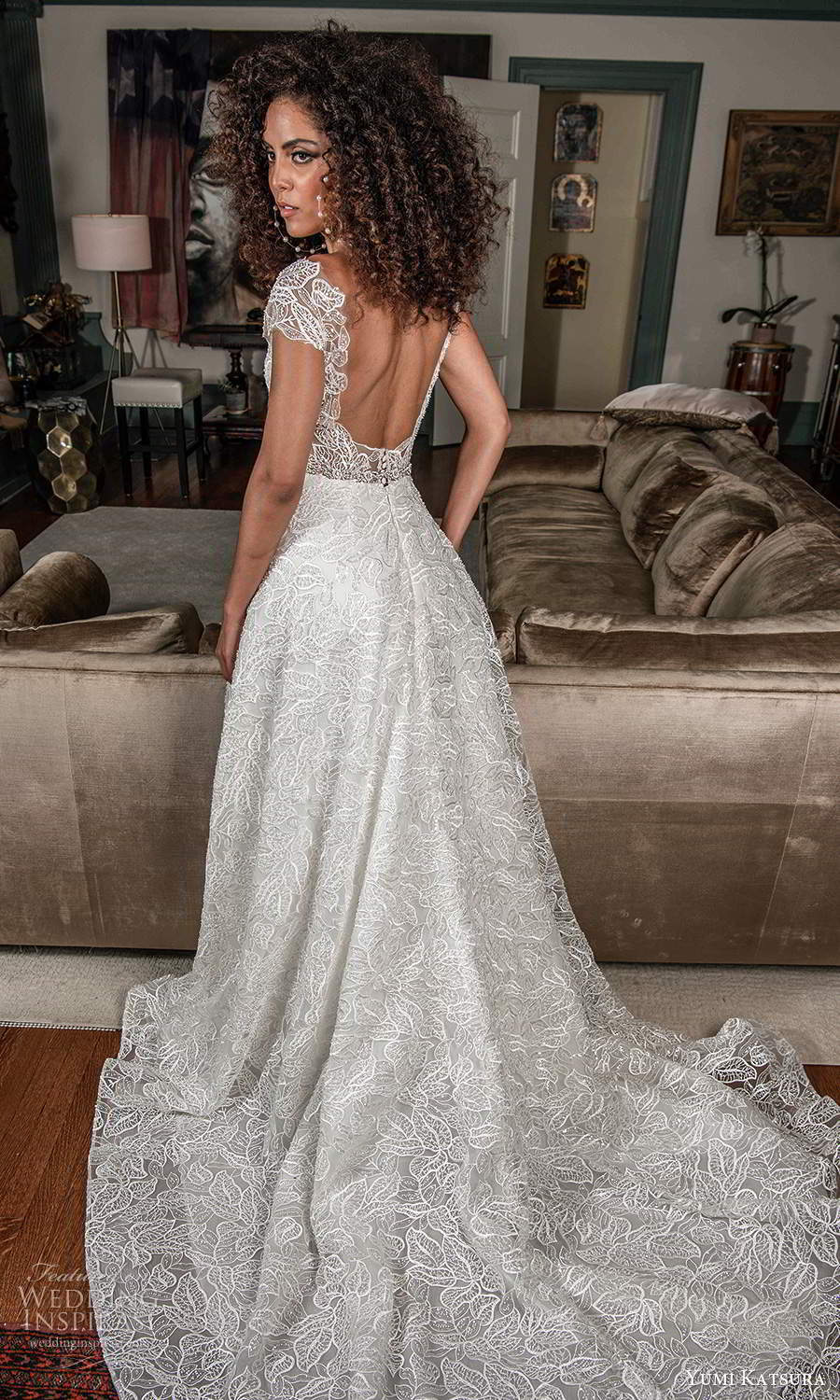 &quot|Yumi Katsura2021＂Ravishing&Resilient＂秋季婚纱系列 提升女人身体的自然美感