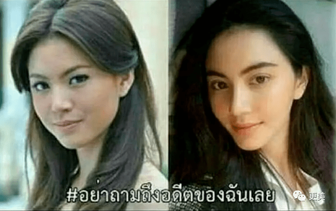 鼻子|泰国女星换头图鉴:艳压热巴的她,换头比baby狠100倍…