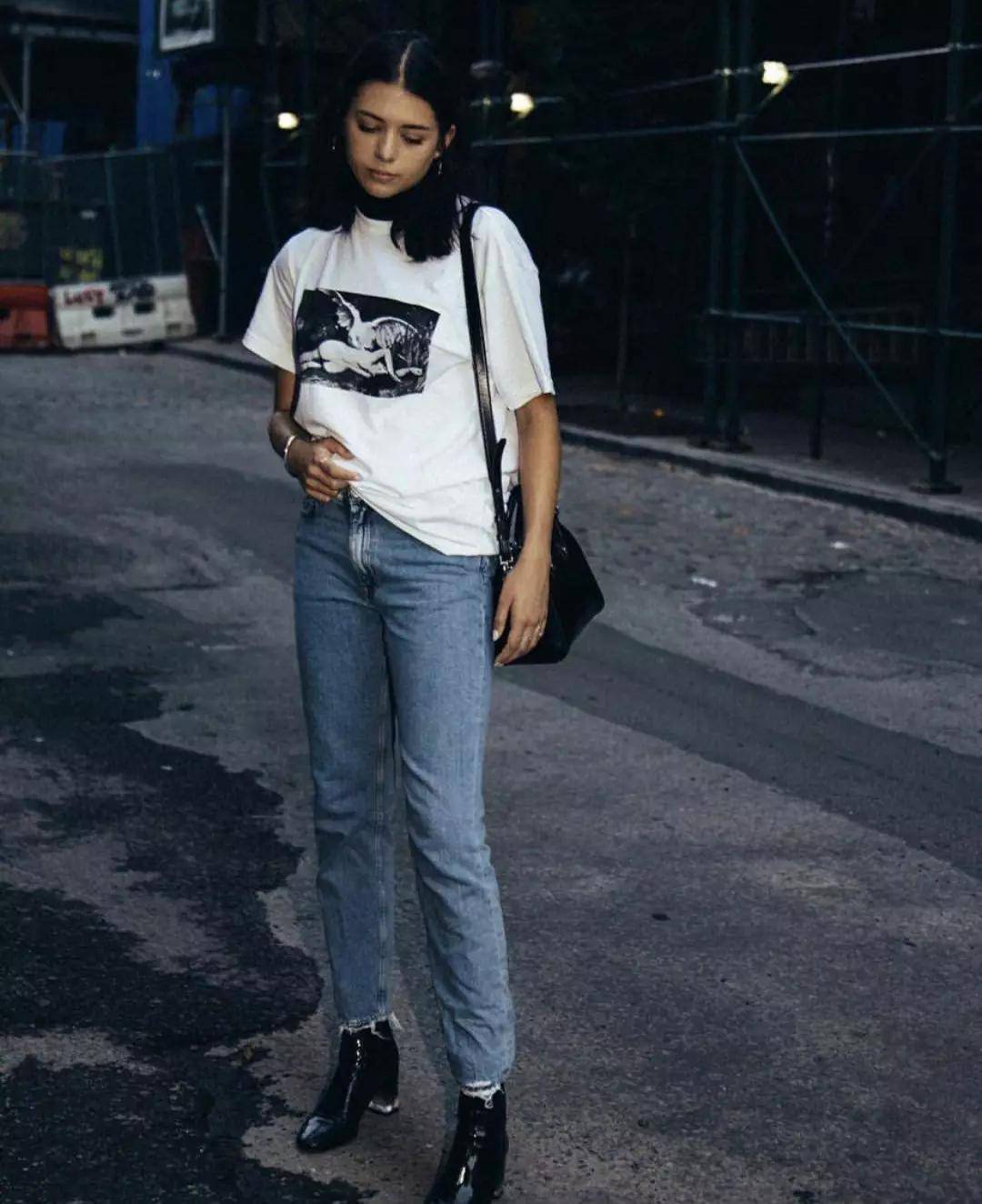 外套|T恤+小外套，你是初秋最帅酷女孩！