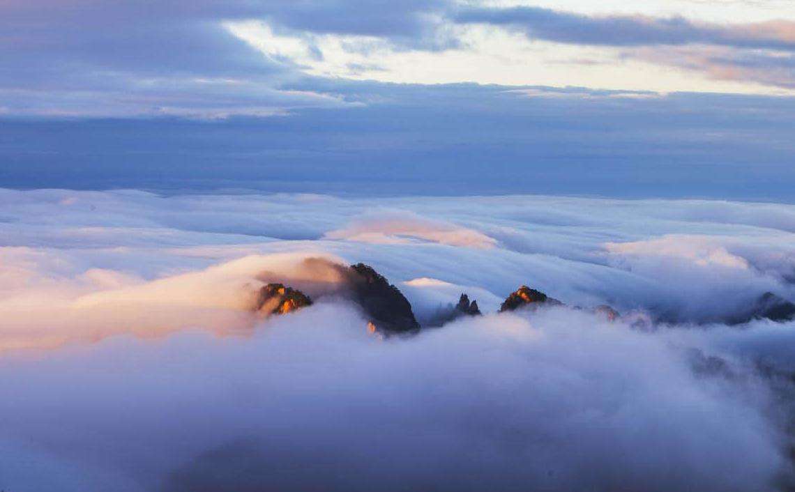 原创黄山雨后云海圈粉2万游客,五岳归来不看山,黄山归来不看岳