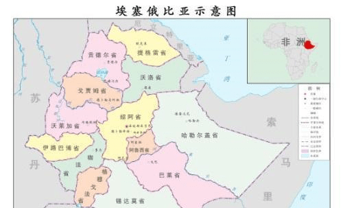 埃塞俄比亚经济总量2018_埃塞俄比亚地图