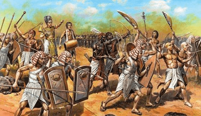 人类史上最早的会战:古埃及3万名士兵,却不知对方布下