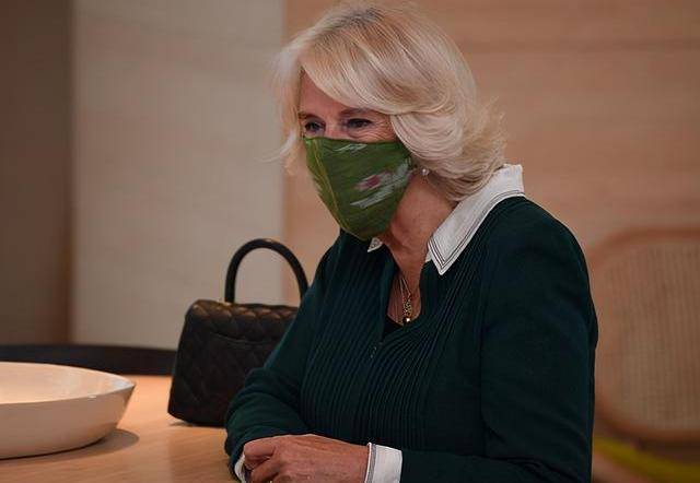 卡米拉|卡米拉真风光！一身翡翠绿抢了儿媳凯特风头，拎香奈儿包有王后范