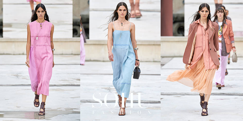 Vuitton|性别模糊、男装纱裙?没有明星助阵的巴黎时装周更有看点了!