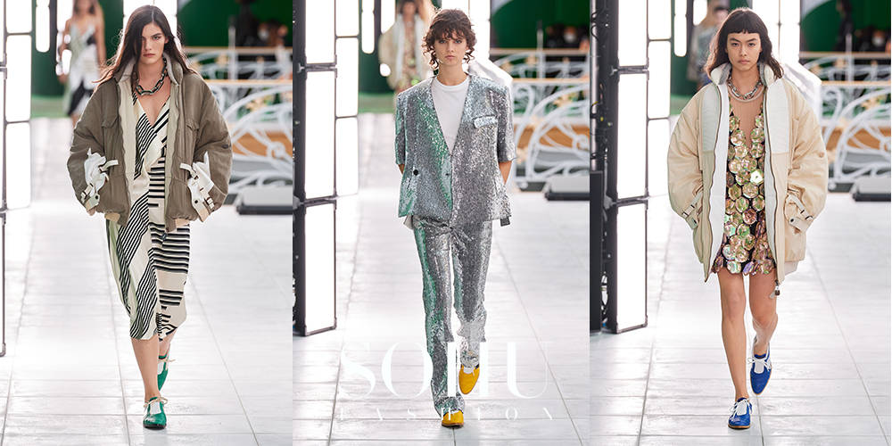 Vuitton|性别模糊、男装纱裙?没有明星助阵的巴黎时装周更有看点了!