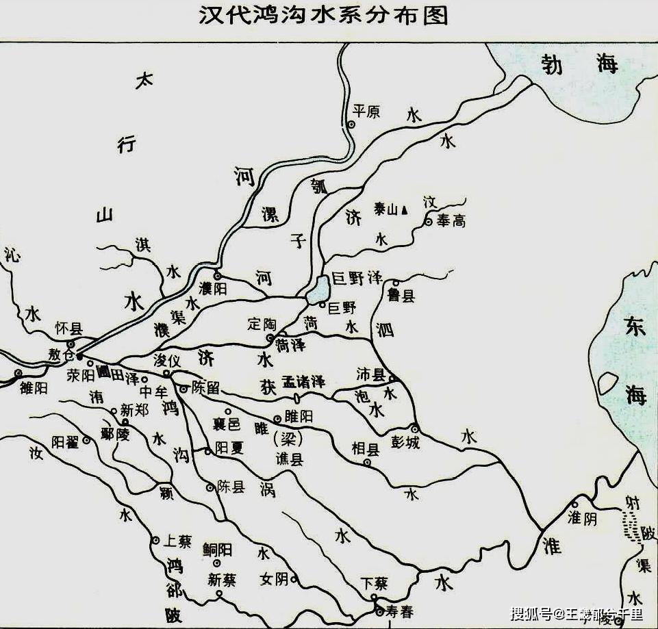 沿岸有仰韶,大汶口,龙山,岳石等古文化遗址;济水虽然已经干涸,但