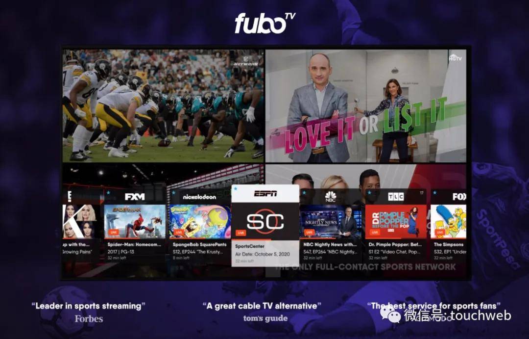 FuboTV|流媒体服务商FuboTV上市：募资1.8亿美元 迪士尼是股东