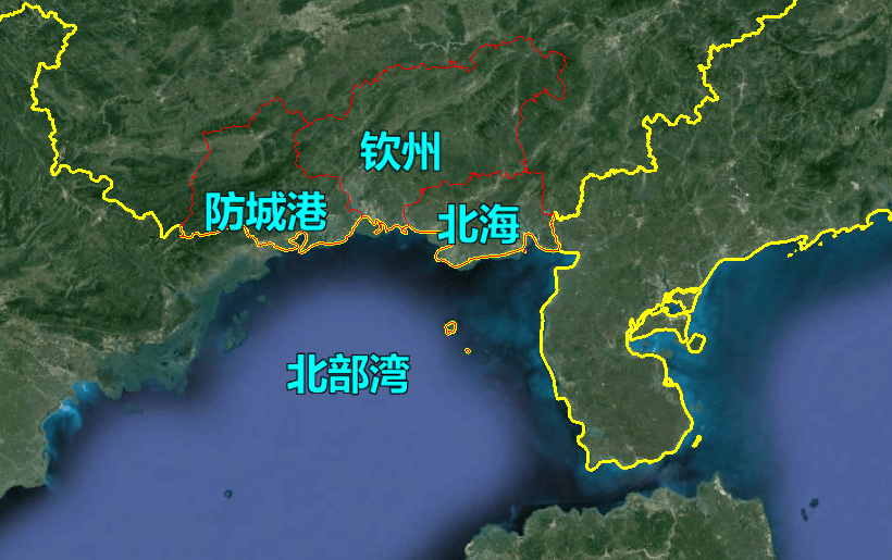 原创我国有六大海湾,为何广西北部湾发展得最落后?一起来看看