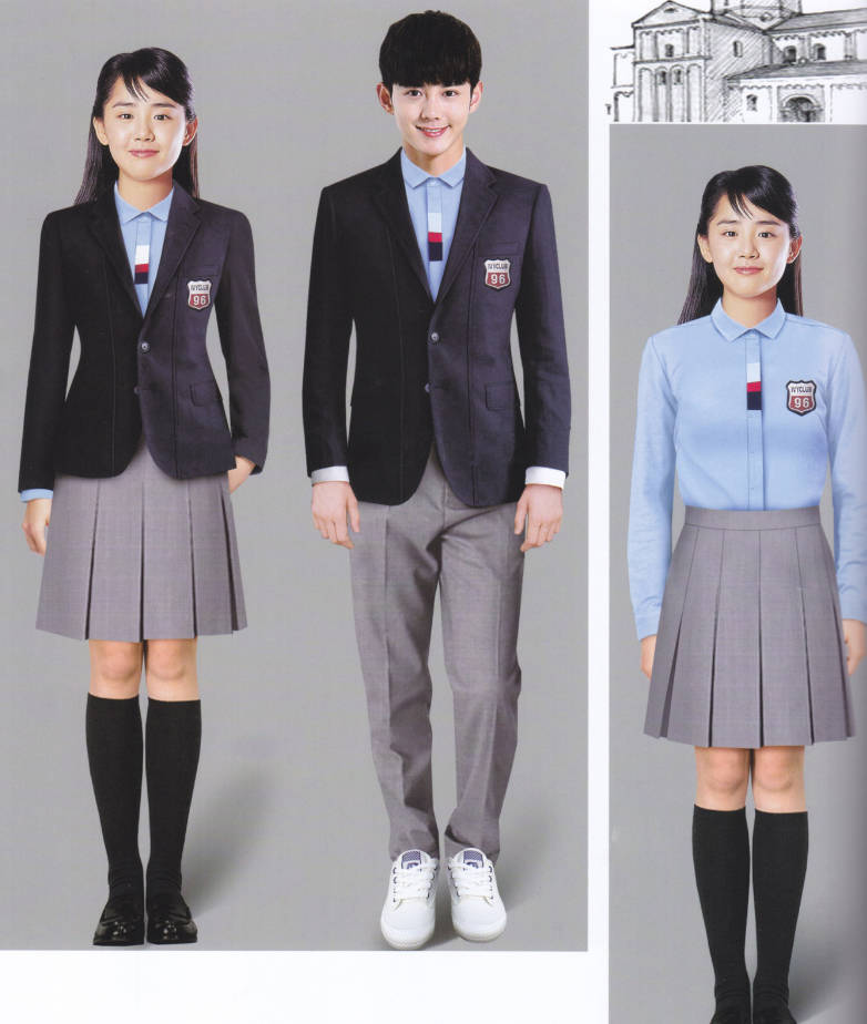 北仓小学校服怎么搭_小学校服图片