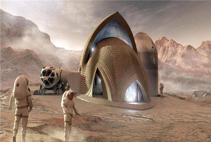 原创火星上有重大发现形状类似房屋结构莫非是外星人的家园
