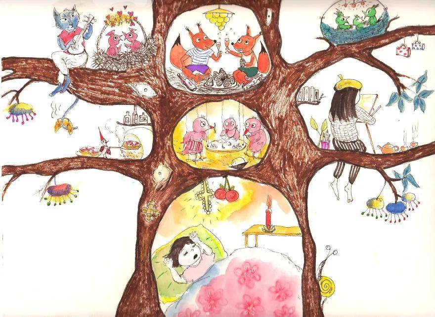 安全感|喵和鱼睡一起,是不是更有安全感?