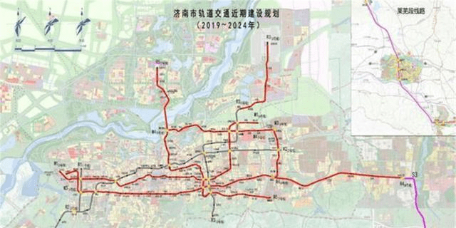 好消息!济南喜迎地铁6号线,全长超39公里,共设置32个站点