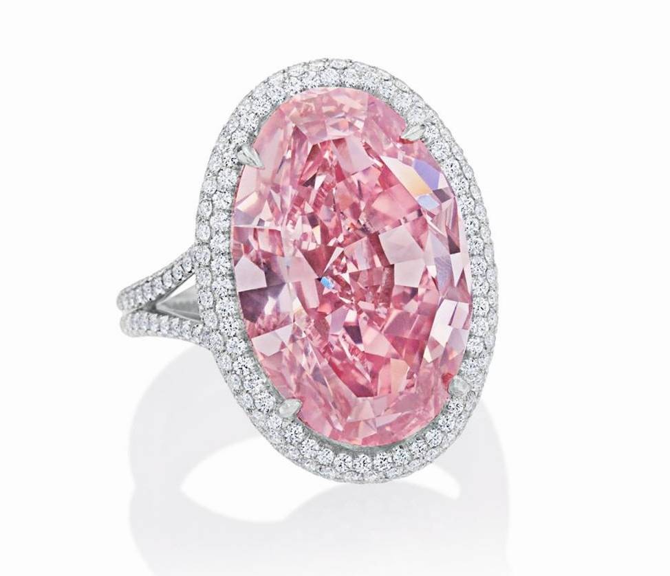 俄罗斯最大粉钻:一颗14.83ct鲜彩紫粉色钻石将在日内瓦拍卖