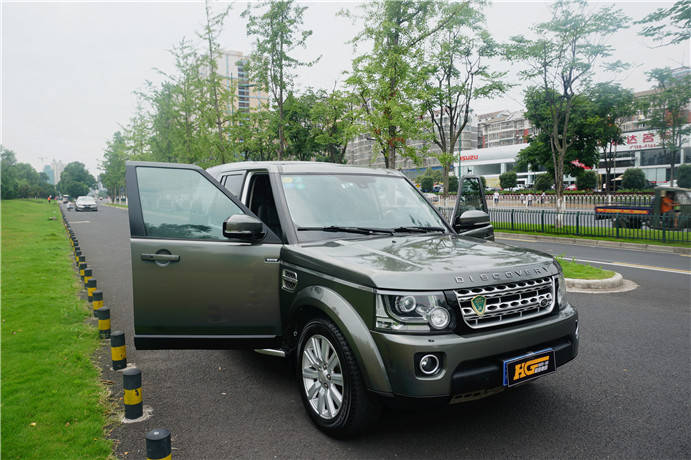 路虎发现4改色星空彩虹灰七彩镭射灰彩虹膜