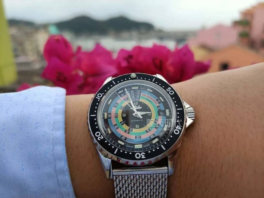 最亲民的彩虹腕表，美度领航者系列“彩虹圈”复刻限量款腕表