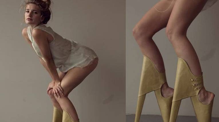 鞋子|步步惊心！全球5双“反人类设计”的高跟鞋，最后一双气哭模特！