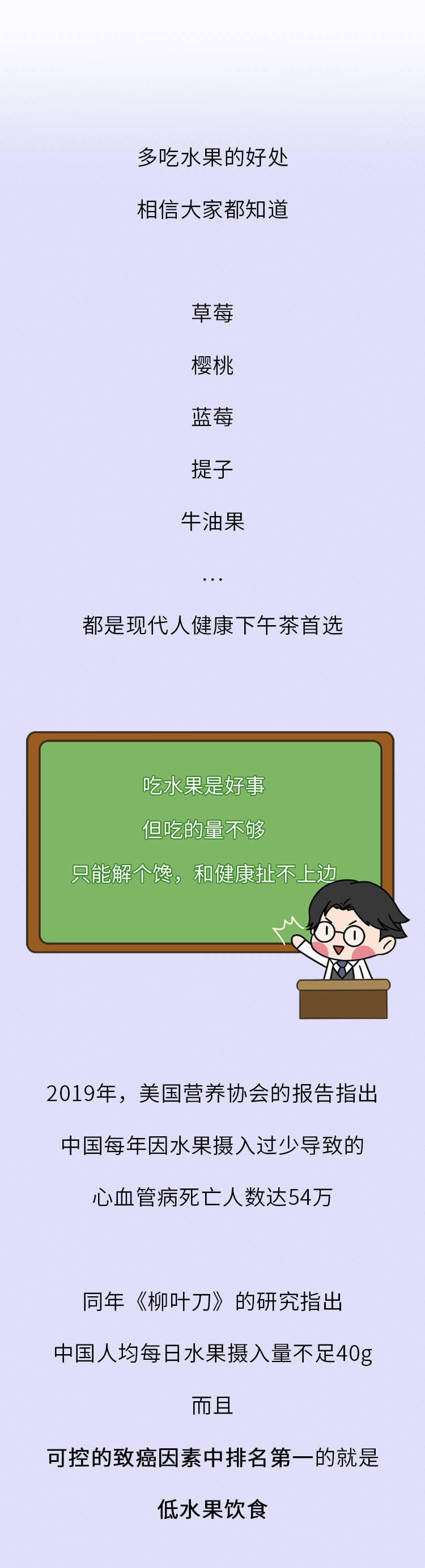 al|中国人水果吃太少，导致每年54万人死亡！你几天没吃水果了？