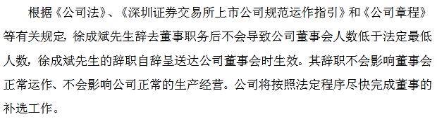 发布公告|泰永长征董事辞职 因多年前年报虚假记载被警告并罚5万元