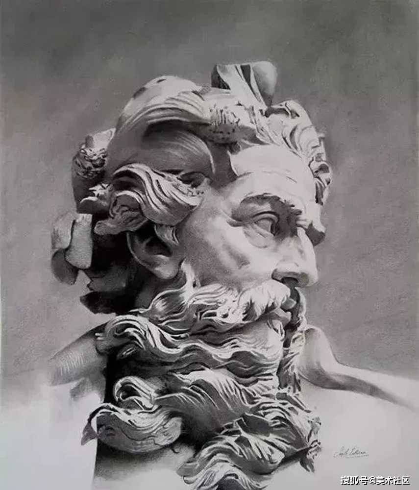 素描画到这水平,9大美院你可以随便考了